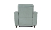 Picture of Malone Blue Leather Power Recliner