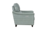 Picture of Malone Blue Leather Power Recliner
