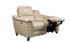 Picture of Malone Cream Leather Power Loveseat