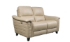 Picture of Malone Cream Leather Power Loveseat