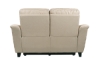 Picture of Malone Cream Leather Power Loveseat