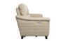 Picture of Malone Cream Leather Power Loveseat