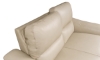 Picture of Malone Cream Leather Power Loveseat