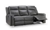 Picture of Rhodes Gray Leather Reclining Sofa