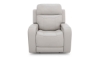 Picture of Maverick Dove Leather Power Media Recliner