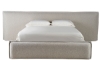 Picture of Lux Pebble Upholstered King Wall Bed