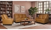 Picture of Lauren Brown Leather Power Loveseat