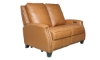 Picture of Lauren Brown Leather Power Loveseat