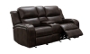 Picture of Banner Chocolate Glider Console Loveseat