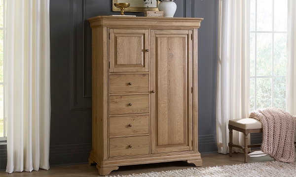 Picture of Chateau Phillipe Cognac 2-Door Chiffarobe