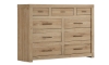 Picture of Modern Loft Khaki 9-Drawer Chesser