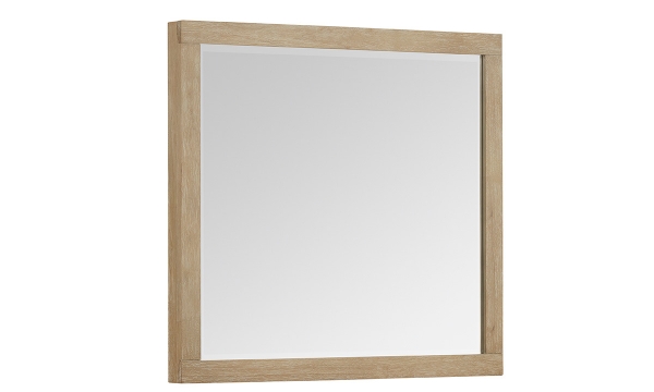 Picture of Modern Loft Khaki Landscape Mirror