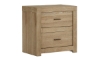 Picture of Modern Loft Khaki 2-Drawer Nightstand with Power