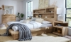 Picture of Modern Loft Khaki Bookcase Bed