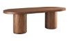 Picture of Caden Caramel Oval Pedestal Dining Table