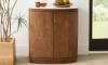 Picture of Caden Caramel Marble Top Bar Cabinet