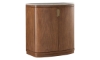 Picture of Caden Caramel Marble Top Bar Cabinet
