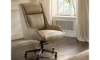 Picture of Cameron Ecru Leather Executive Office Chair