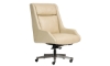 Picture of Cameron Ecru Leather Executive Office Chair