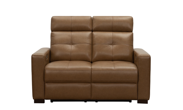 Picture of Cara Saddle Leather Triple Power Loveseat