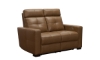 Picture of Cara Saddle Leather Triple Power Loveseat