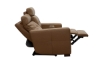 Picture of Cara Saddle Leather Triple Power Loveseat