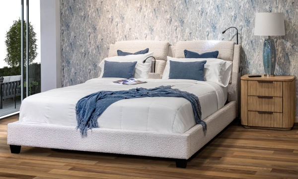 Picture of Trinity Natural Upholstered Smart Bed