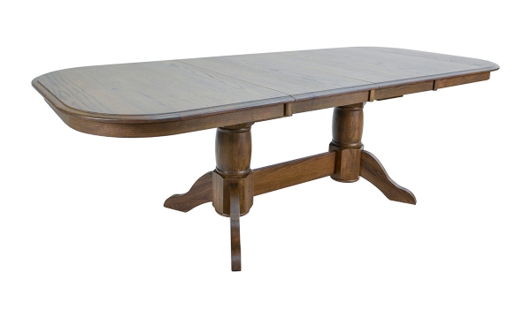 Picture of Colonial Chestnut Extendable Trestle Dining Table