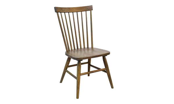 Picture of Colonial Chestnut Spindle Back Side Chair