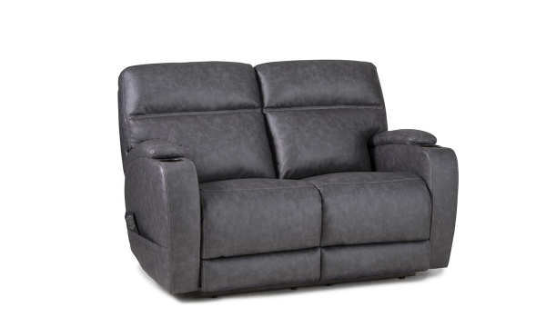 Picture of Dutch Draft Graphite Triple Power Loveseat