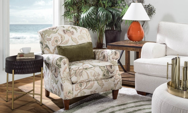 Picture of Victoria Floral Accent Chair