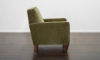 Picture of Victoria Green Velvet Accent Chair