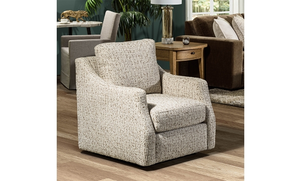 Picture of Kingston Brown Accent Swivel Chair