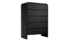 Picture of Elora Black 5-Drawer Chest