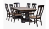 Picture of Grand Louie Two-tone Extendable Trestle Dining Table