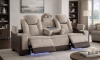 Picture of Lex Two-tone Dual Power Transformer Sofa