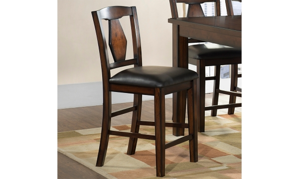Picture of Kipa Cappuccino Upholstered Counter Height Dining Chair