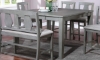 Picture of Kipa Gray Extendable Counter Height Dining Table