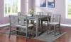 Picture of Kipa Gray Upholstered Counter Height Dining Chair
