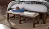 Picture of Trisha Yearwood Coffee Upholstered Bench