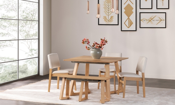 Picture of Nova Oak Extendable Dining Table