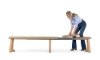 Picture of Nova Oak Extendable Dining Bench