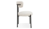 Picture of Aere White Boucle Dining Chair