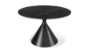 Picture of Winston Black Stone Top Round Dining Table