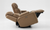 Picture of Jet Set Taupe Leather Power Loveseat