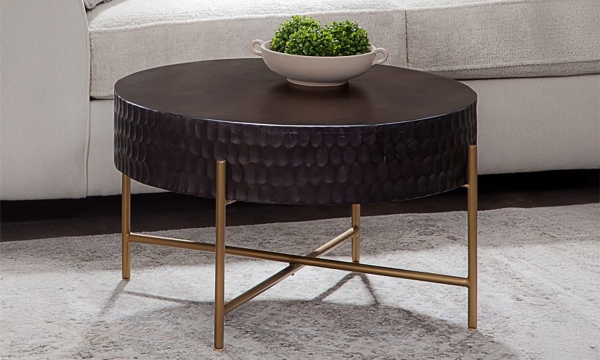 Picture of Bobbi Espresso Round Cocktail Table