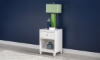 Picture of Orlando White 1-Drawer Nightstand