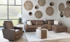 Picture of Solana Clay Leather 3-Piece Right Chaise Sectional