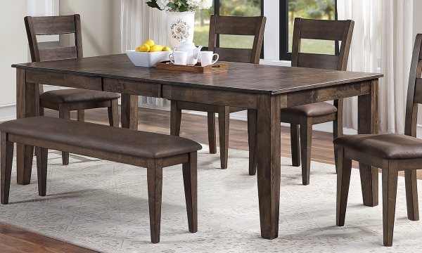Picture of Ohana Merlot Extendable Leg Dining Table
