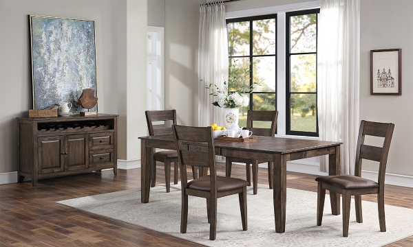 Picture of Ohana Merlot 5-Piece Dining Set